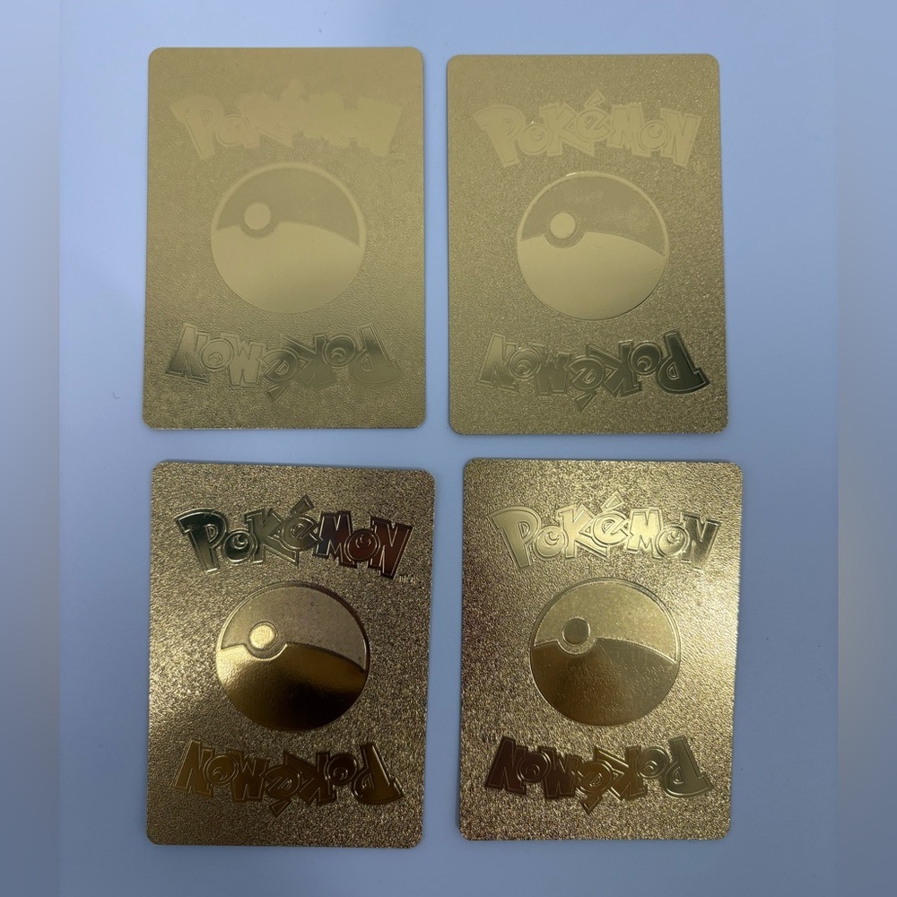 Charizard Gold Fan Art Cards 4: Charizard V, Shining Charizard, Evolution HP 450 - Picture 6 of 7